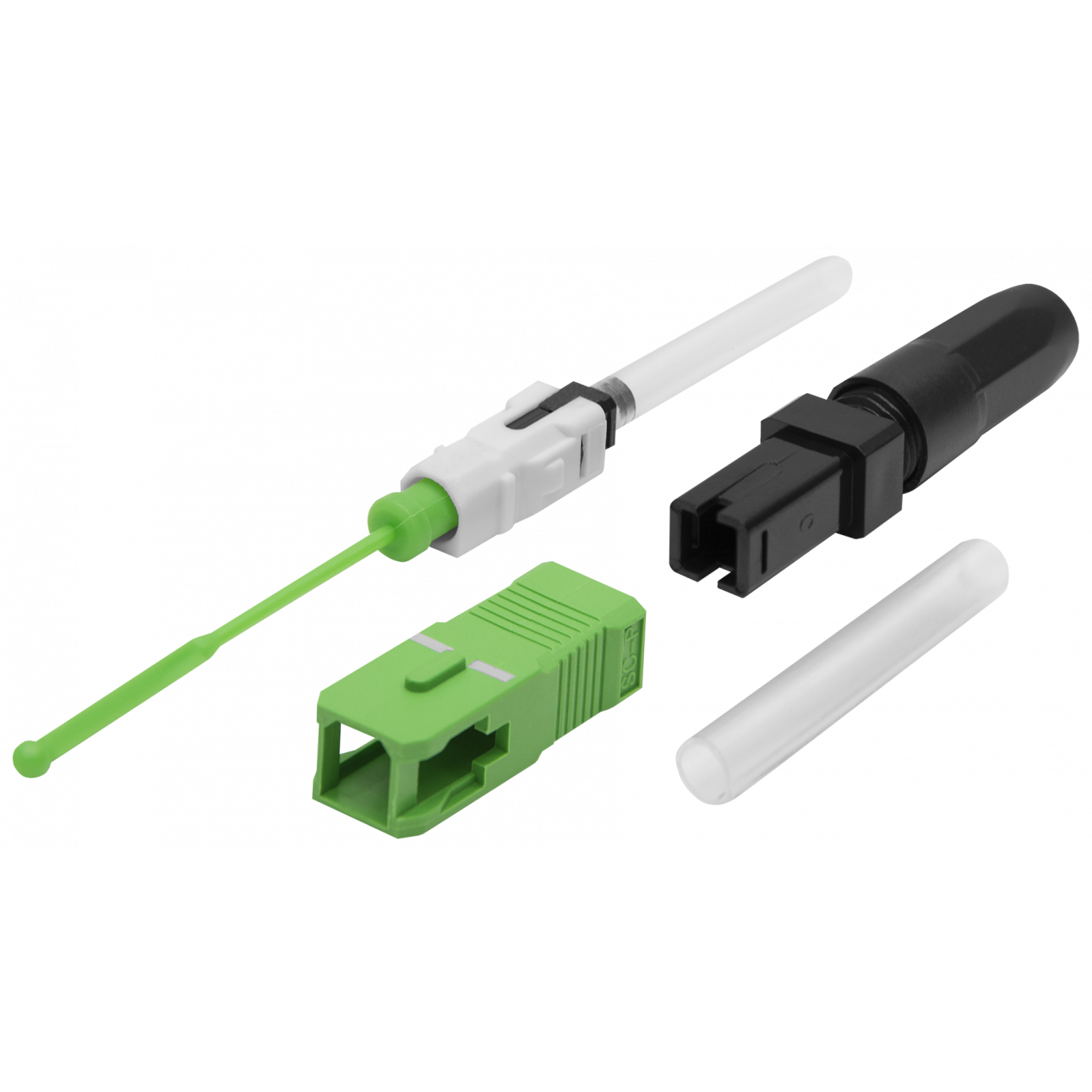 Разъем оптический FiberFox Splice-On Connector SC/APC для кабеля 2,0 х 3.0