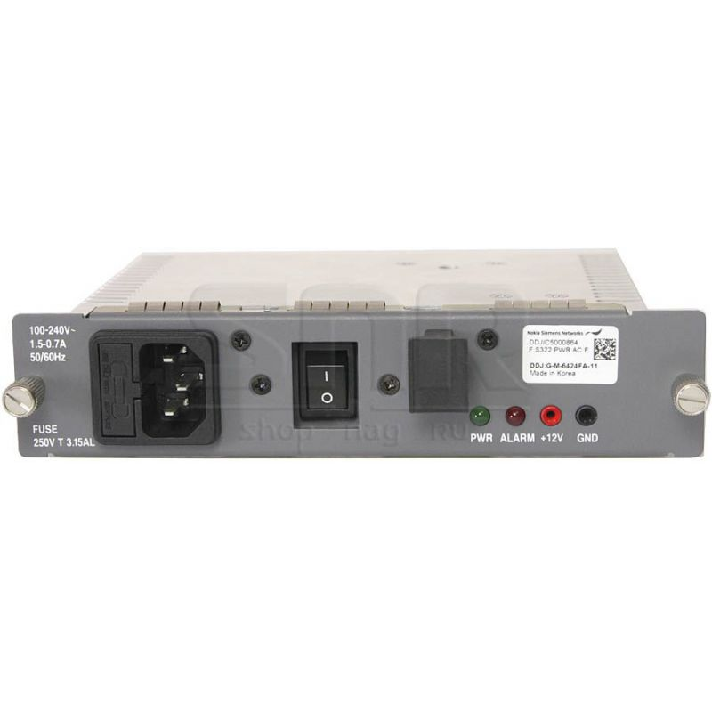 Блок питания переменного тока (AC) для GPON OLT SNR-OLT-4x-8GC