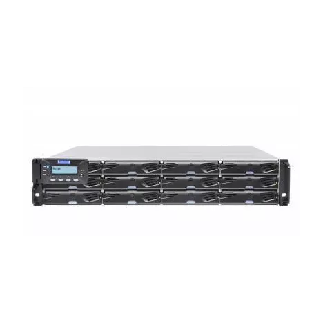 Система хранения данных Infortrend DS3012RUC-C (2xCtrl, до 12xHDD, 2xSAS12G внеш. порт, 2x4GB, 8x1G портов iSCSI)