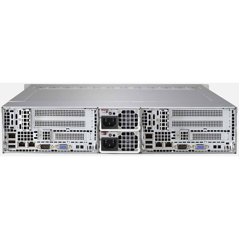 Сервер Supermicro 6027TR-DTRF, 4 процессора Intel Xeon 8C E5-2650v2 2.60GHz, 64GB DRAM