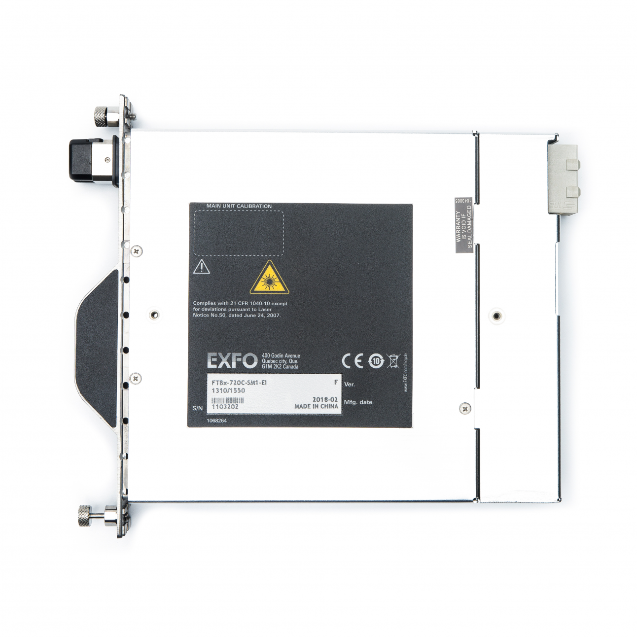 Рефлектометрический модуль FTBx-720C-SM1-EI-EUI-89
