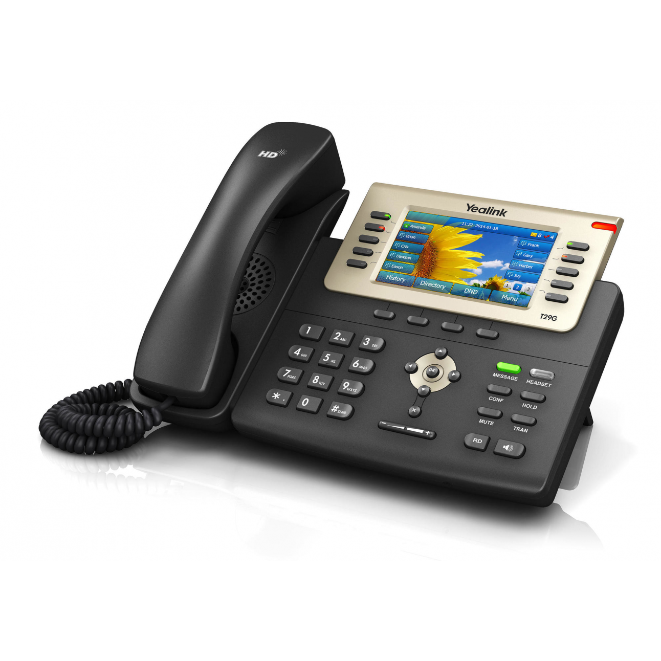 IP-телефон Yealink SIP-T29G (имеет загрязнения)