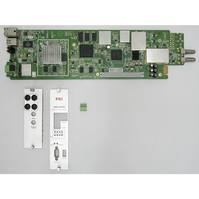 Модуль 4х поточного QAM модулятора PBI DMM-2410TM-30IC для цифровой ГС PBI DMM-1000