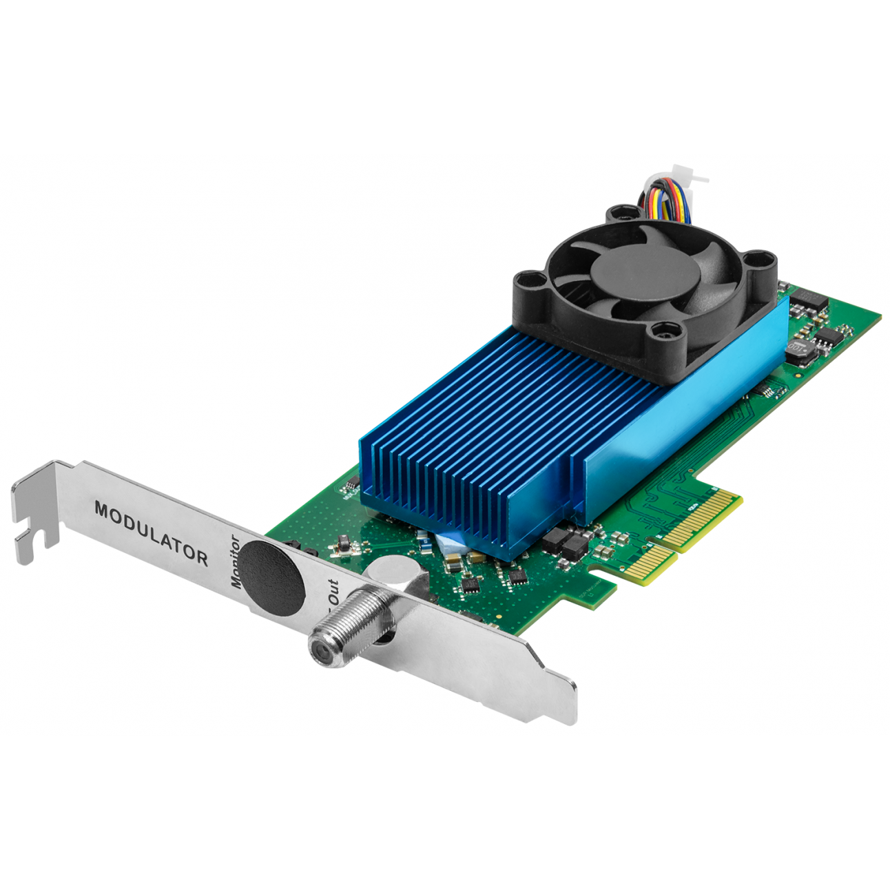 Карта аналогового модулятора на 16 каналов PCIe X4