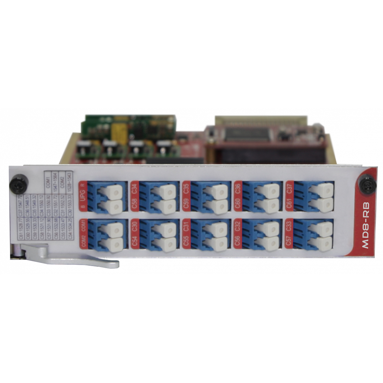Карта DWDM мультиплексор/демультиплексор  для  Orion Lambda серии (каналы 30-37/54-61)