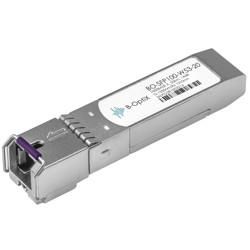 Модуль B-OptiX SFP WDM, дальность до 20км, 1550нм, 100Mb 