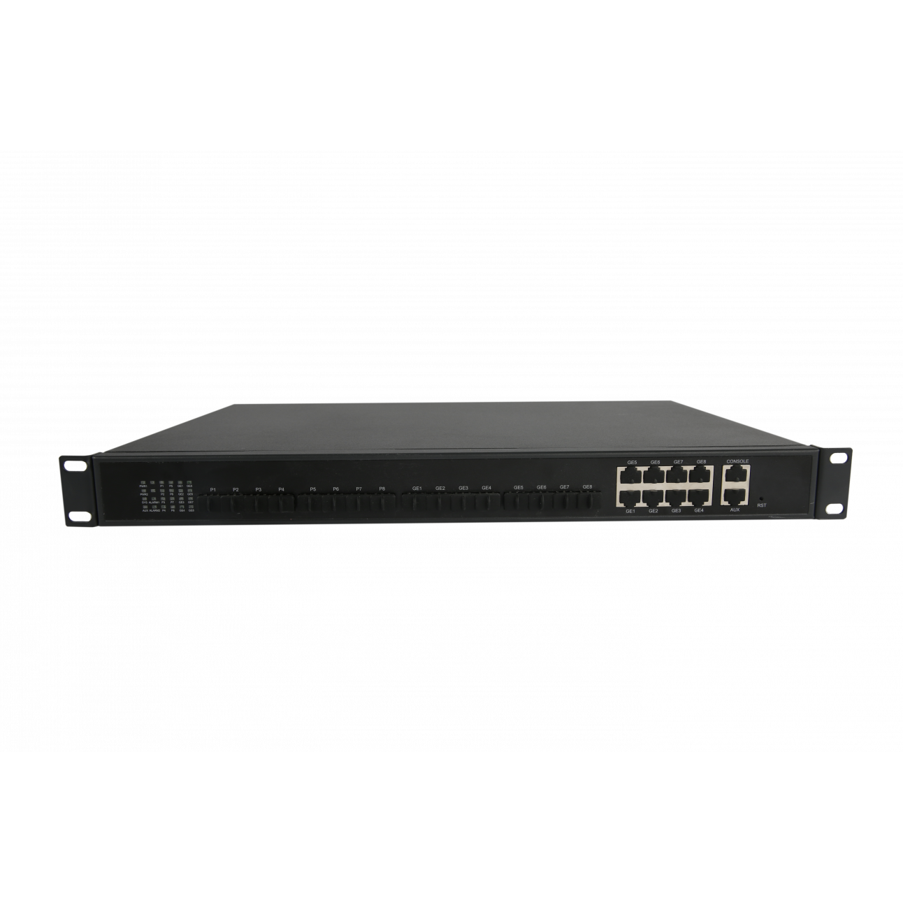OLT C-DATA FD1108S с 8 портами GEPON (SFP), 8 GE комбо-портов, 2 БП АC