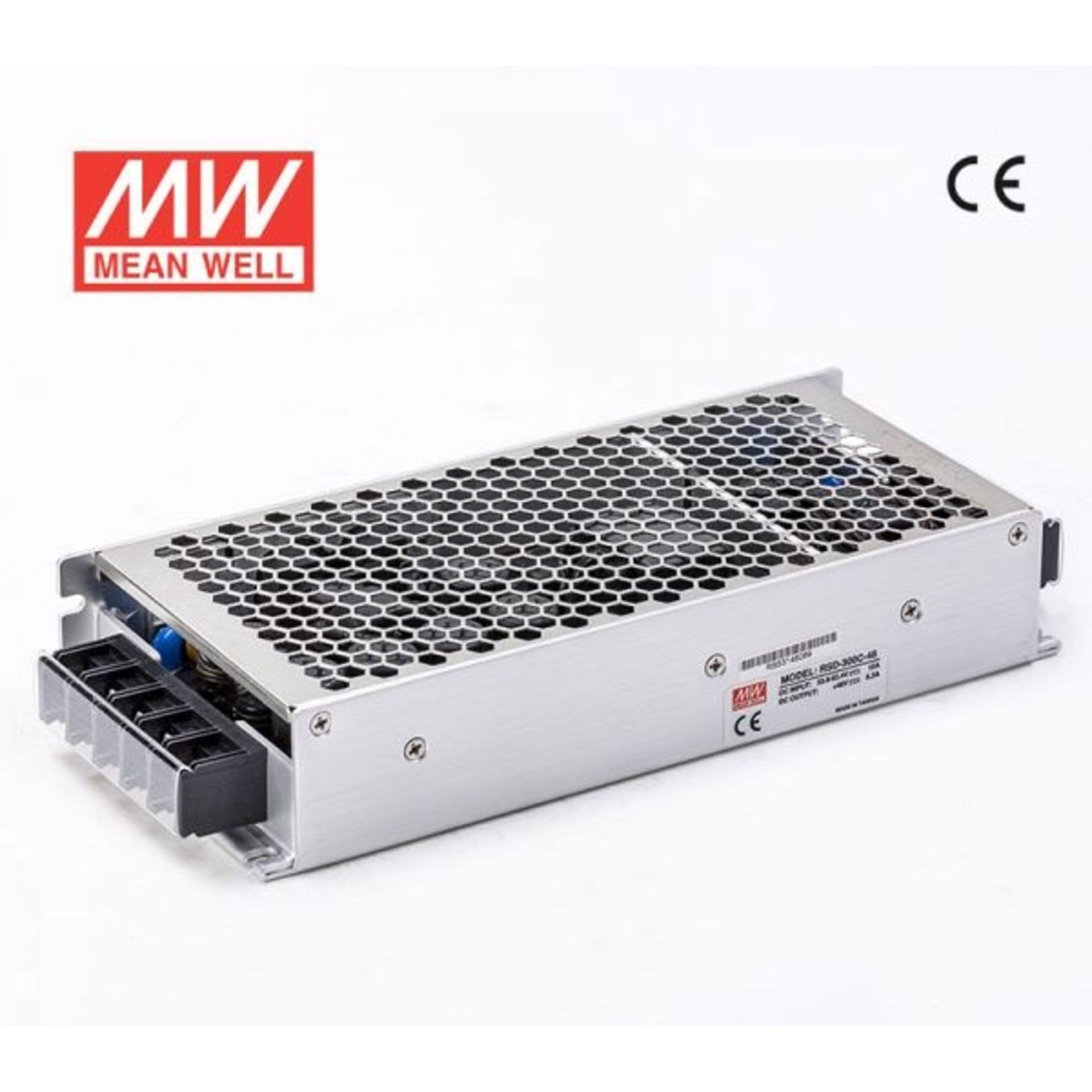 RSD-300C-48 Преобразователь: DC/DC; 300Вт; Uвх:33.6...62.4В; Uвых: 48ВDC; Iвых:6.3А, Mean Well