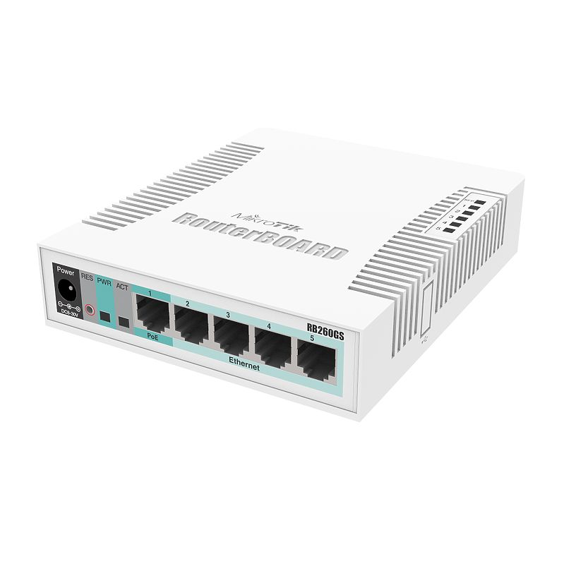 Коммутатор MikroTik CSS106-5G-1S