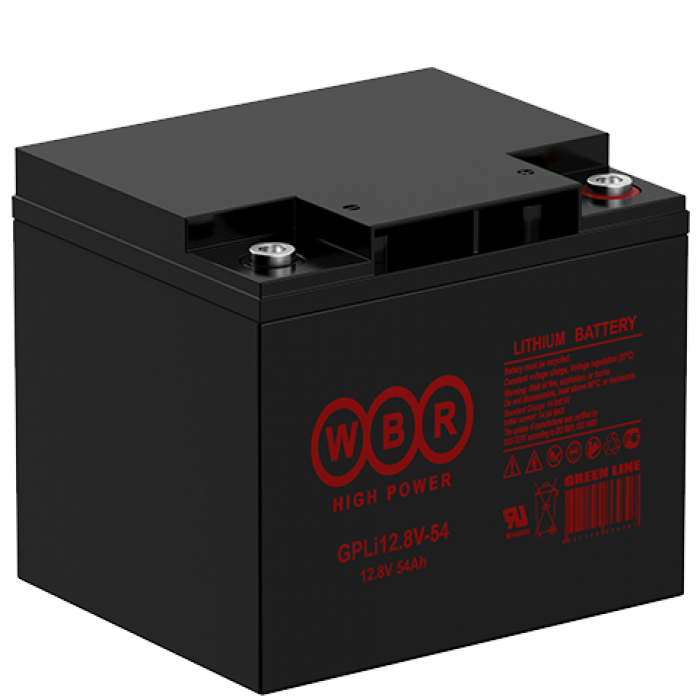 Литий-железо-фосфатный (LiFePO) аккумулятор WBR GPLi 12.8V-54K
