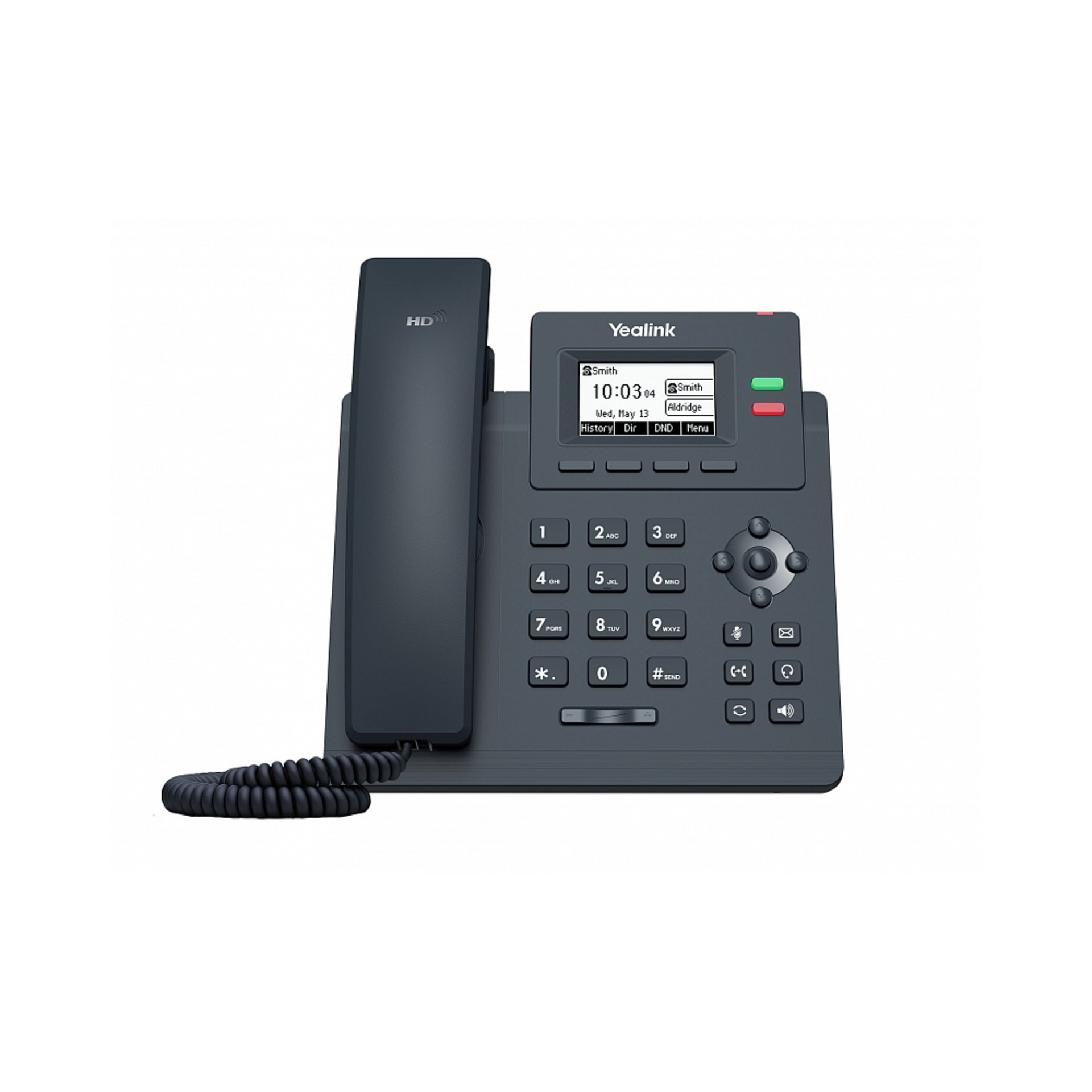 IP-телефон Yealink SIP-T31, 2 аккаунт, БП