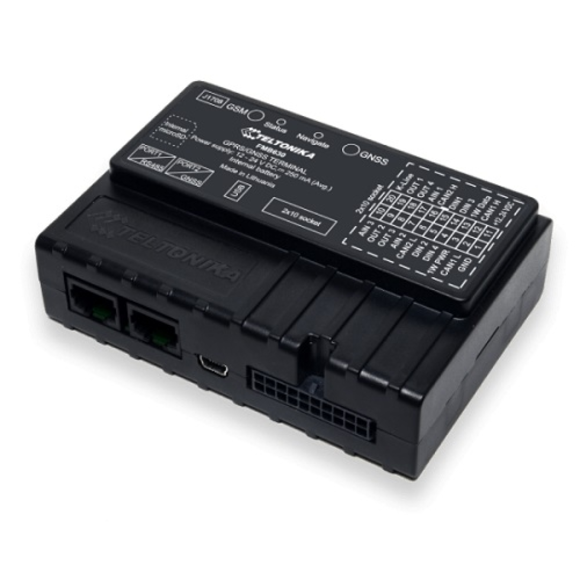 FMB6301 GPS контроллер местонахождения и состояния транспорта
