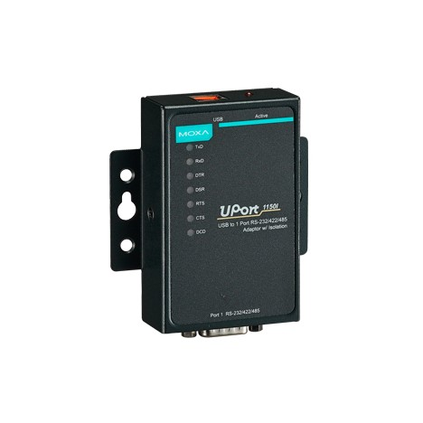 UPort 1150I 1-портовый преобразователь USB в RS-232/422/485 с изоляцией 2 КВ MOXA