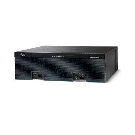 Маршрутизатор Cisco 3945E (некондиция, установлен SPE-200, косметические повреждения, коррозия и налет на шасси)