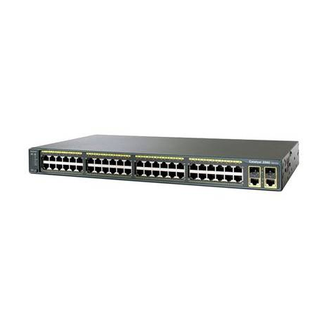 Коммутатор Cisco Catalyst WS-C2960-48TC-L (некондиция, 1 неисправный порт RJ-45)