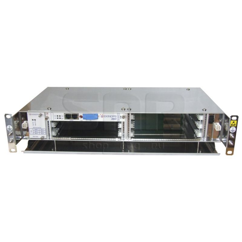 Модульное шасси Ekinops 360 19 2U с пятью модульными слотами и платой управления