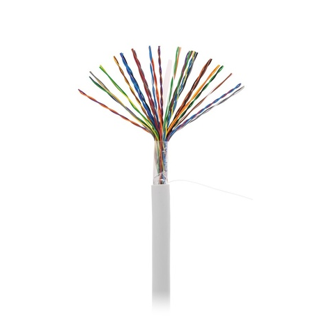 Кабель NETLAN U/UTP25 пар, Кат.5, внутренний, одножильный, 100 МГц, 305 м