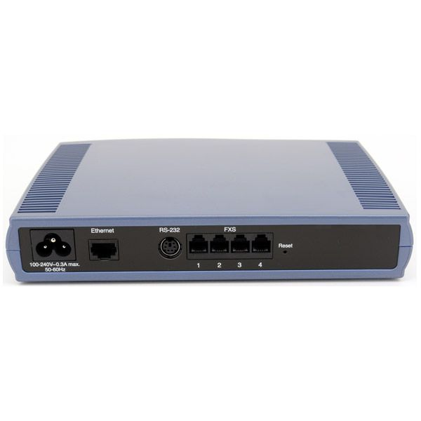 Шлюз аналоговый голосовой Audiocodes MediaPack114/4FXS/SIP (com)