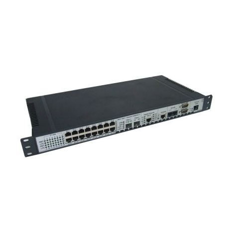 Мультиплексор модульный оптический 8x E1 + Gigabit Ethernet 1000BASE-T + 4x RS-485