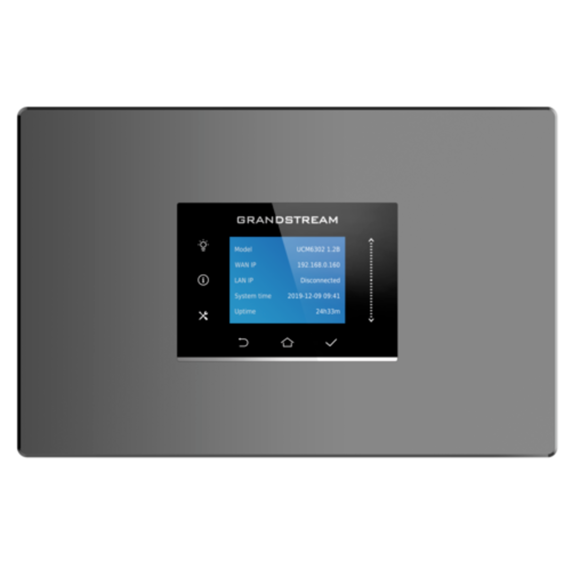 Grandstream UCM6301 - IP ATC. До 500 абонентов / 75 одновременных вызовов, 1хFXS, 1xFXO, 1xWAN, 1xLAN