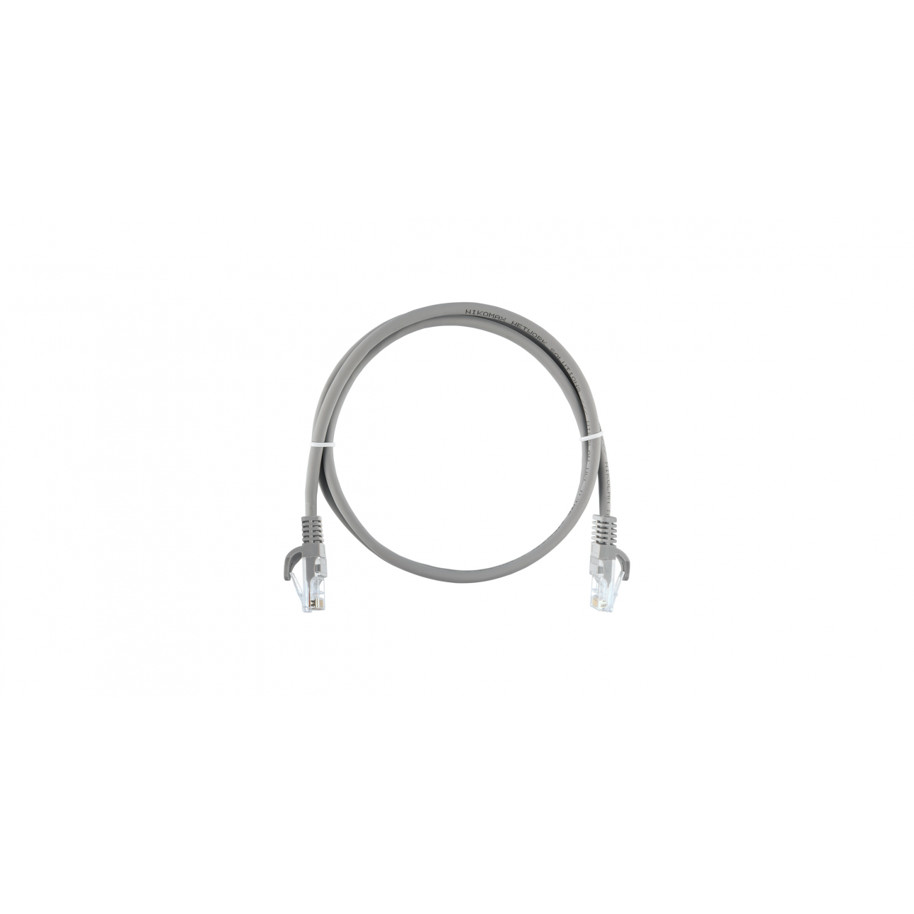 Коммутационный шнур NIKOMAX U/UTP 4 пары, Кат.5е, 24AWG (7х0,205мм), LSZH нг(А)-HFLTx, серый, 20м