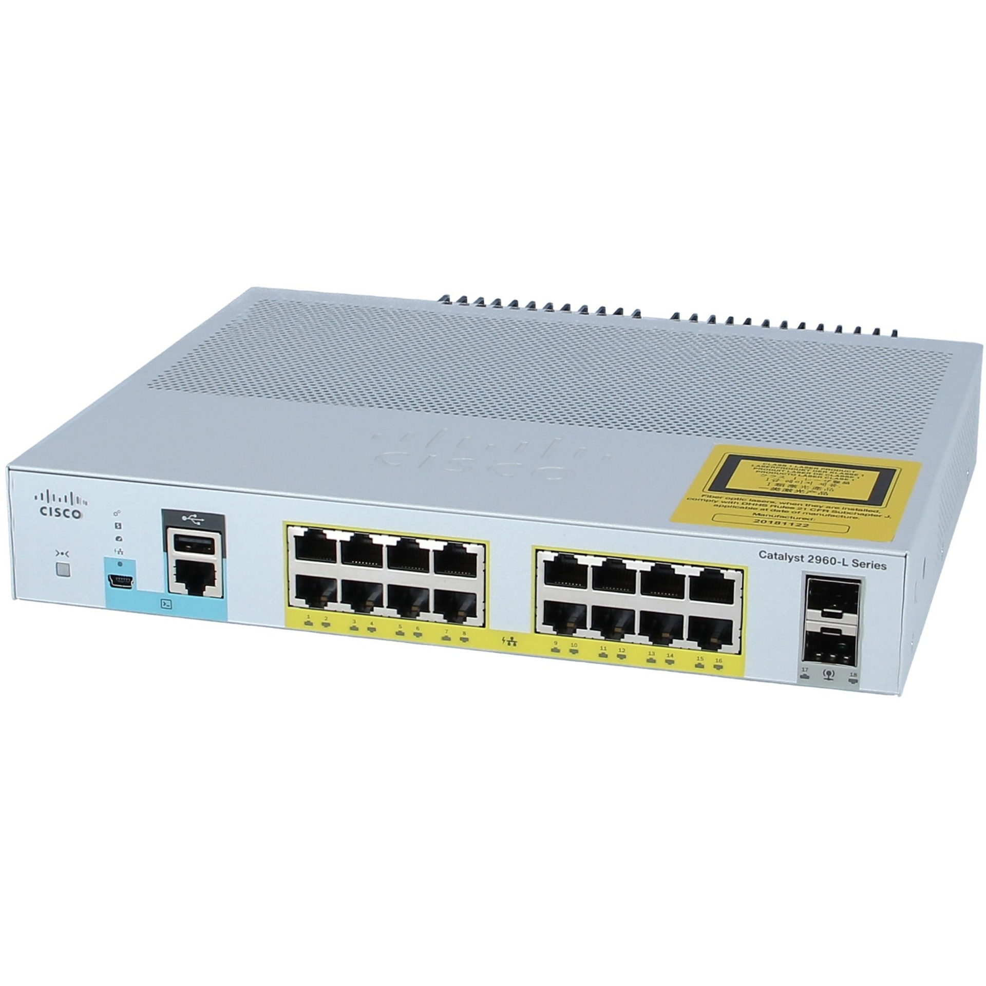 Коммутатор Cisco Catalyst WS-C2960L-16PS-LL