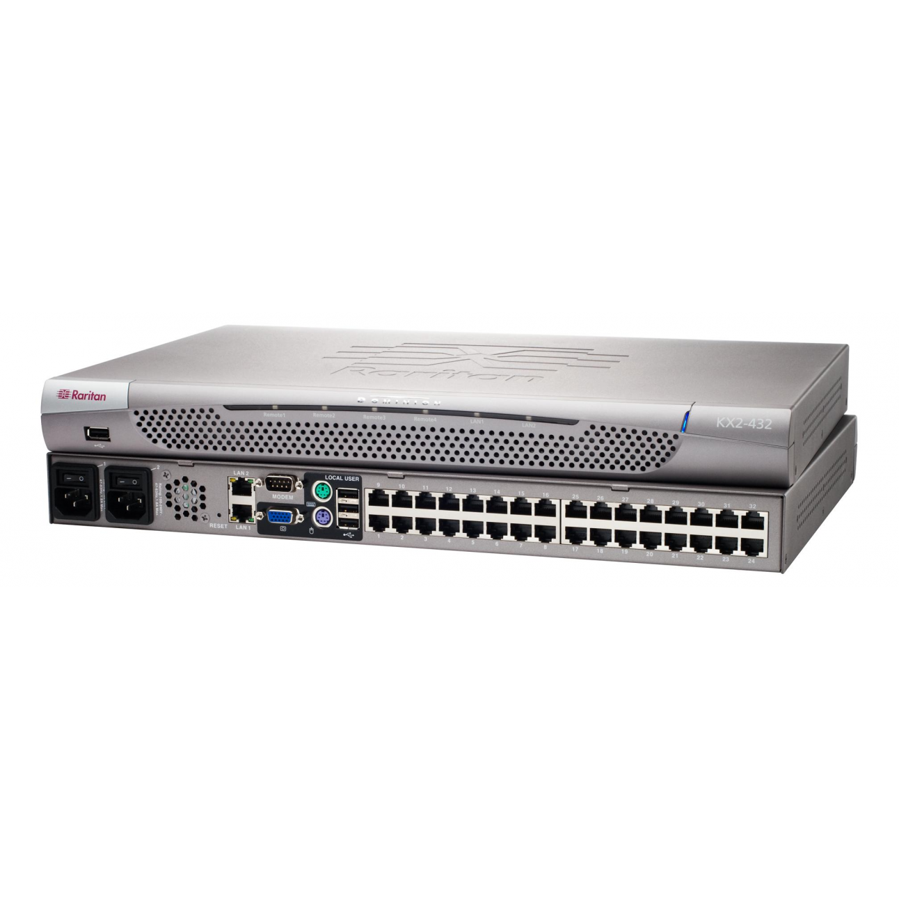 Переключатель IP KVM Raritan Dominion KX II 432