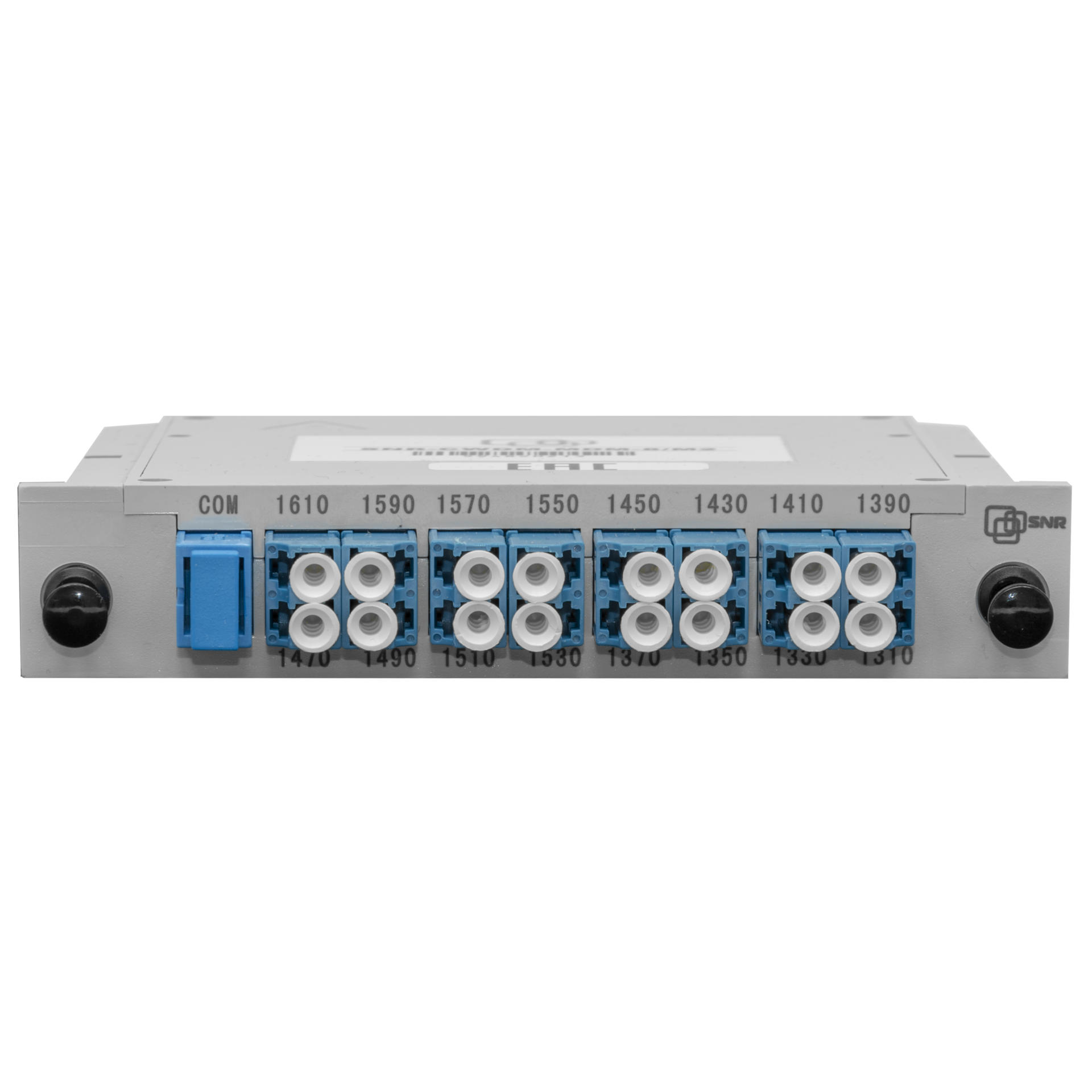 Мультиплексор CWDM одноволоконный 8-канальный (trx:1610-1390, 1470-1310), в пластиковом слоте