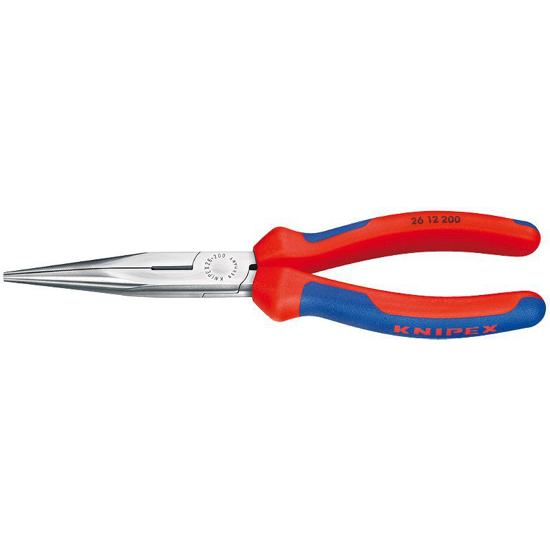 Плоские круглогубцы с режущими кромками Knipex KN-2612200