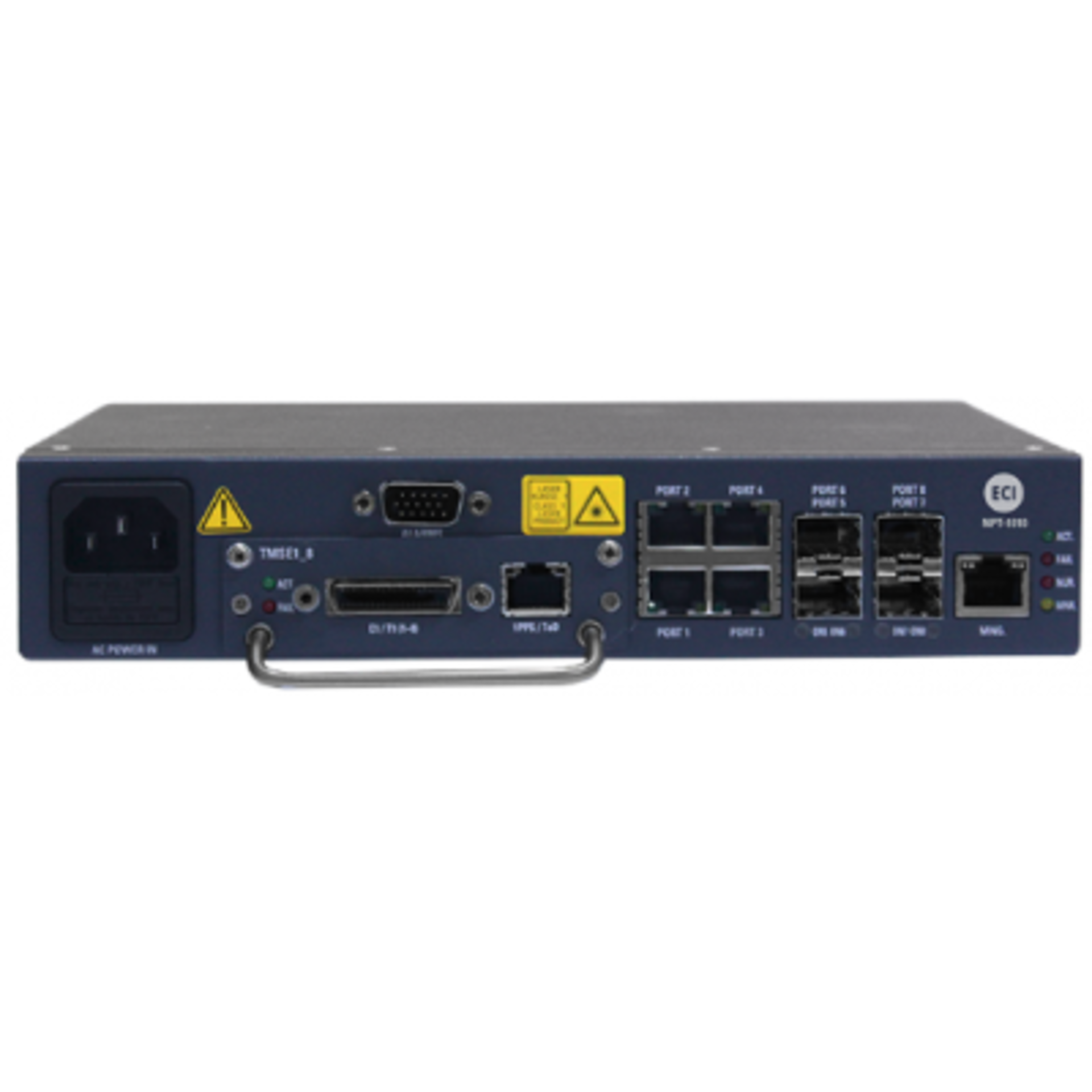 Мультисервисная CPE серии Neptune, 1U, 8x1G портов, питание AC