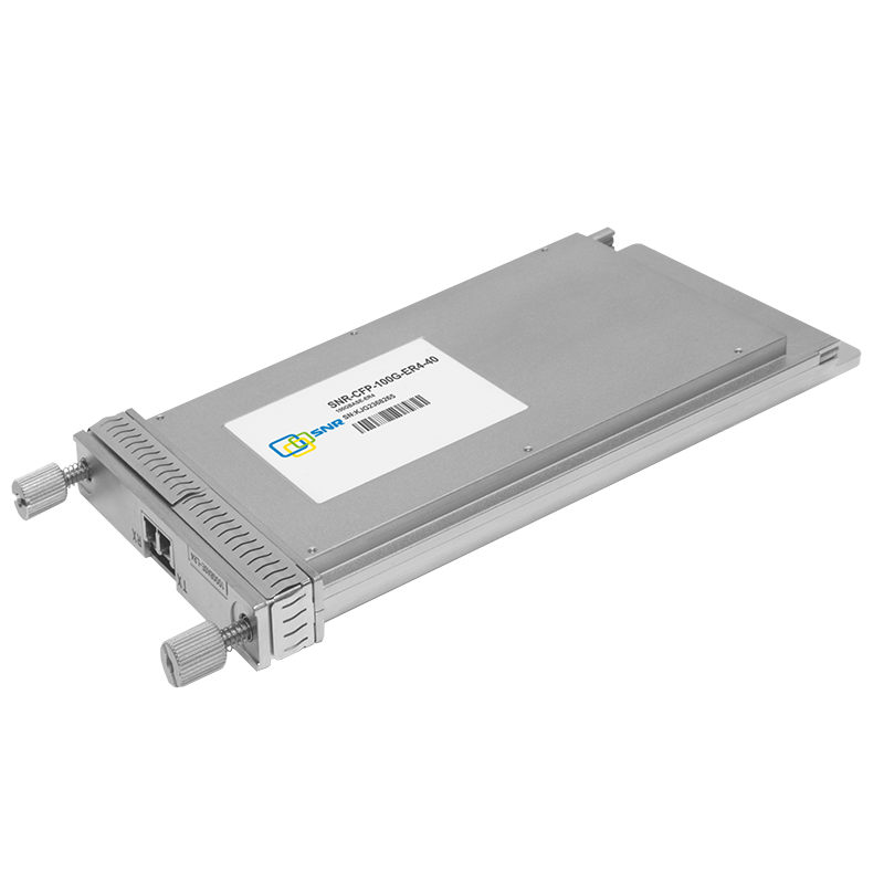 Двухволоконный модуль, CFP 100GBASE-ER4, разъем LC, дальность до 40км (18dB)