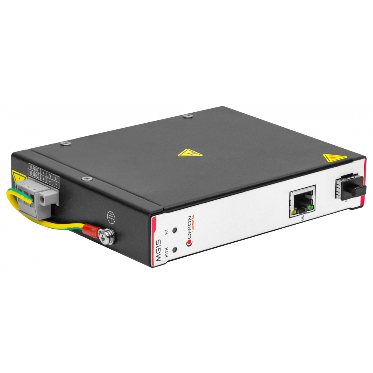 Неуправляемый индустриальный медиаконвертер 1000-Base-T / 1000Base-FX(SFP)
