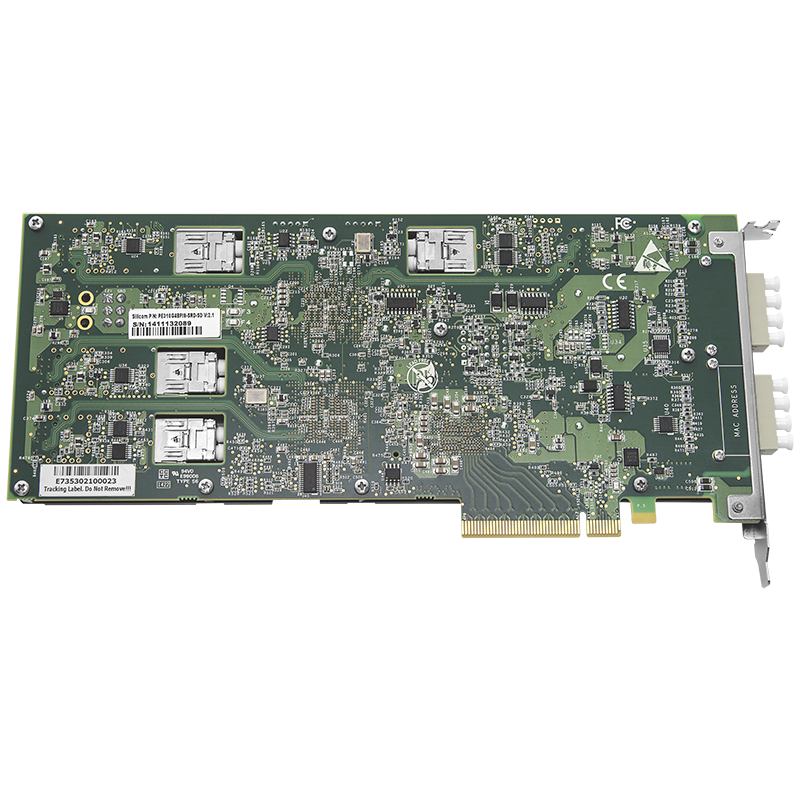 Сетевая карта 4 порта 1000Base-SX/10GBase-SR Bypass (LC, Intel 82599ES), Silicom PE310G4BPi9-SRD-SD