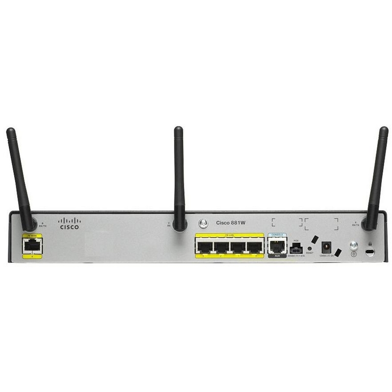 Маршрутизатор Cisco 881, 802.11n