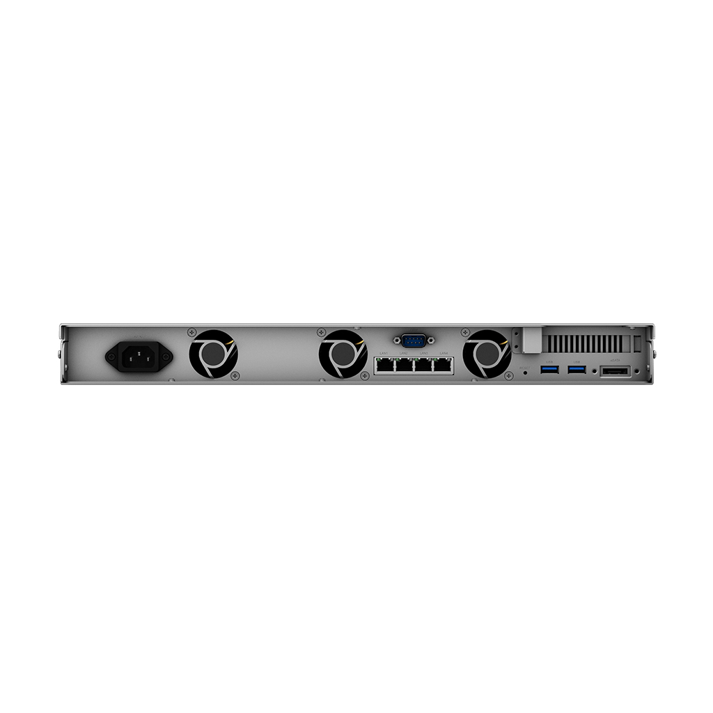 NAS-сервер Synology RackStation RS820RP+, 4xHDD 3,5, 4х1000Base-T, два БП, без дисков