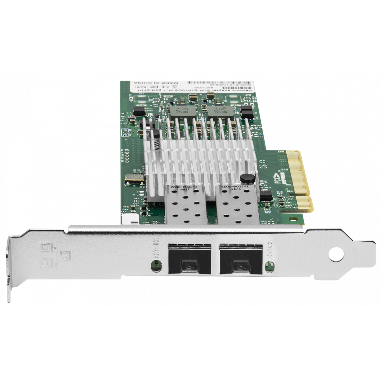Сетевая карта 2 порта 1000Base-X/10GBase-X SNR-E2P10GS-M