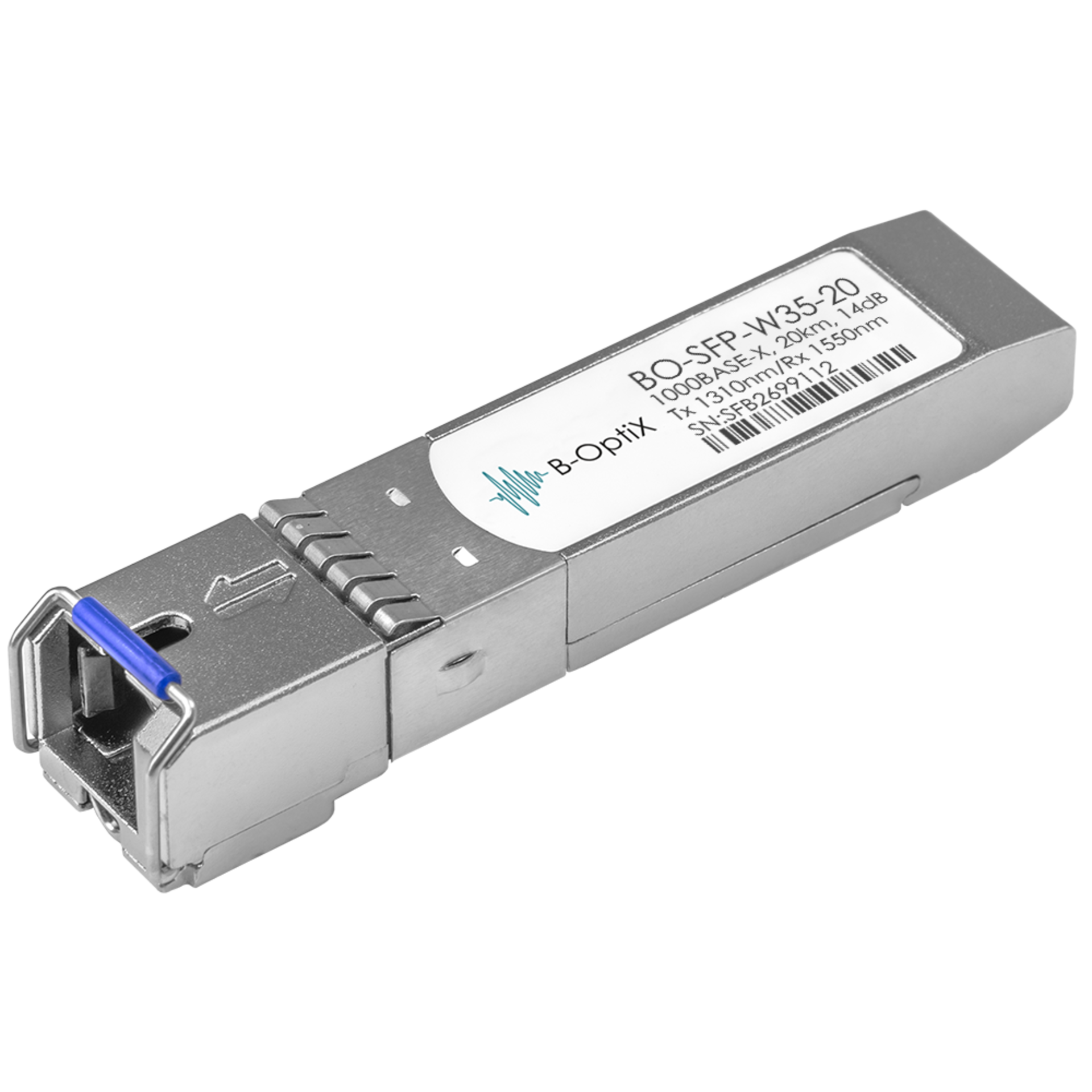 Модуль B-OptiX SFP WDM, дальность до 20км (14dB), 1310нм