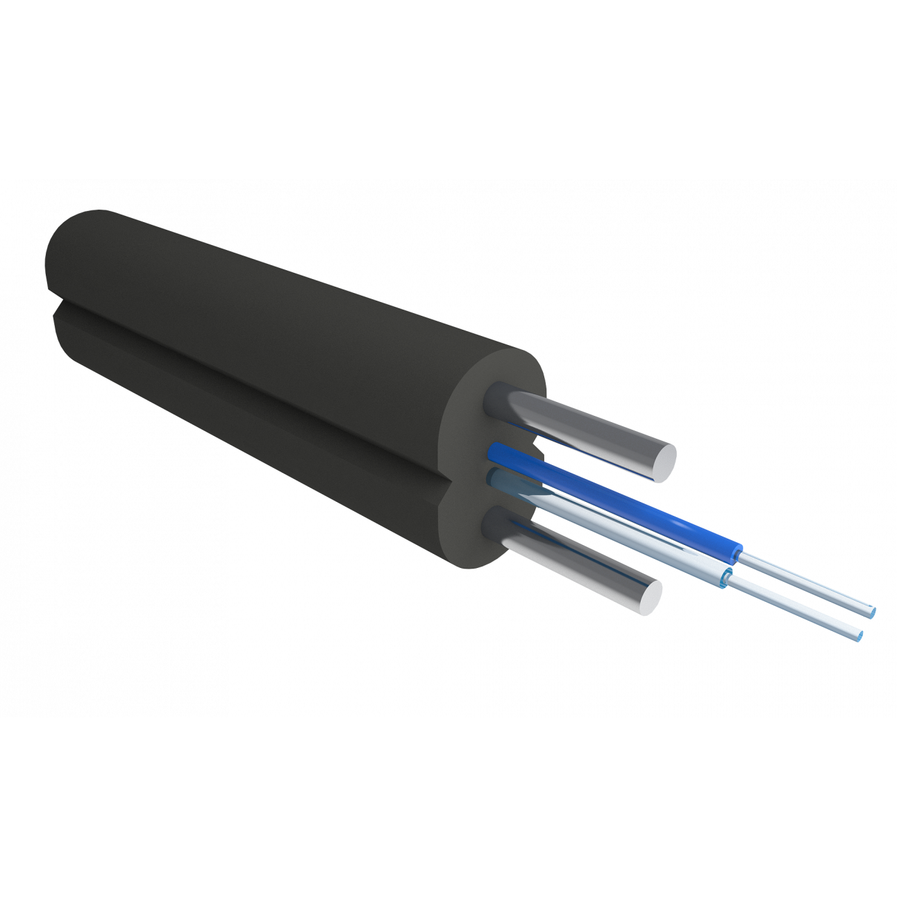 Кабель оптический Alpha Mile Flex FTTx, steel, 2 волокно 657A1