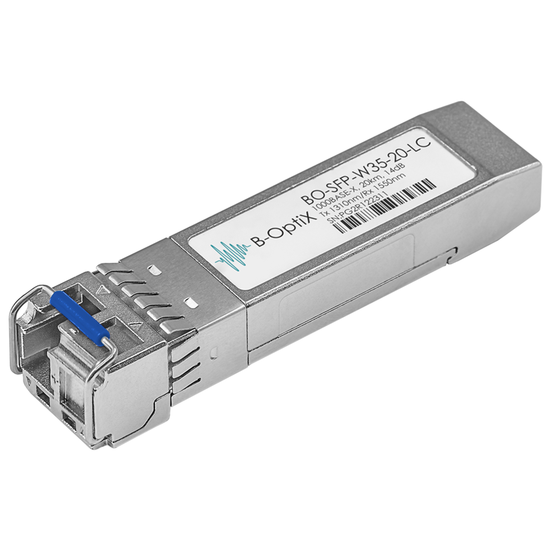 Модуль B-OptiX SFP WDM, дальность до 20км LC (14dB), 1310нм