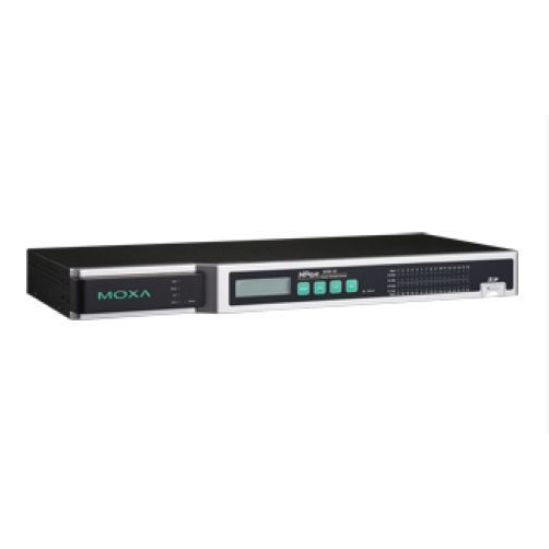 NPort 6650-16 16-портовый преобразователь RS-232/422/485 в Ethernet с расширенным набором функций, с расширенным диапазоном температур