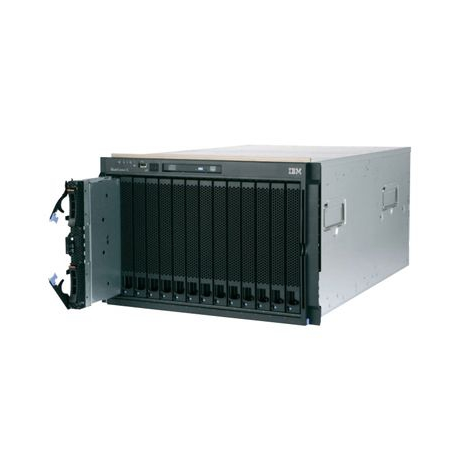 Блейд-система IBM BladeCenter E, 14 блейд-серверов HS22: 2 процессора Intel Xeon Quad-Core L5520 2.26GHz, 24GB RAM, 292GB SAS