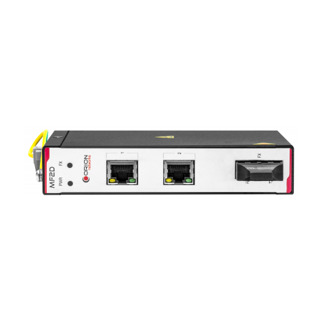 Неуправляемый индустриальный медиаконвертер 2 x 10/100-Base-T / 100Base-FX, 1310нм, 20Км, для DIN рейки