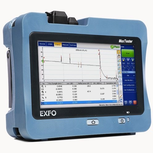 Оптический рефлектометр EXFO MAX-730C-SM2-XX (1310/1550/1625нм (с фильтром), 39/38/39дБ)