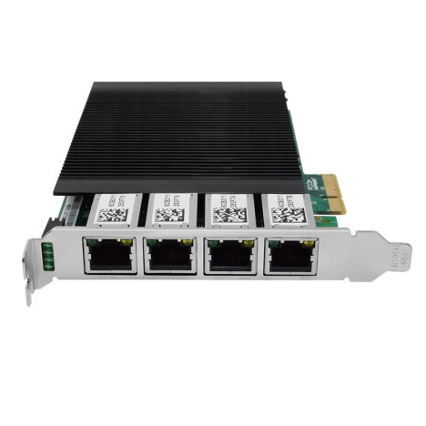 Сетевая карта c POE 4 порта 100/1000Base-T SNR-PE4P1GT