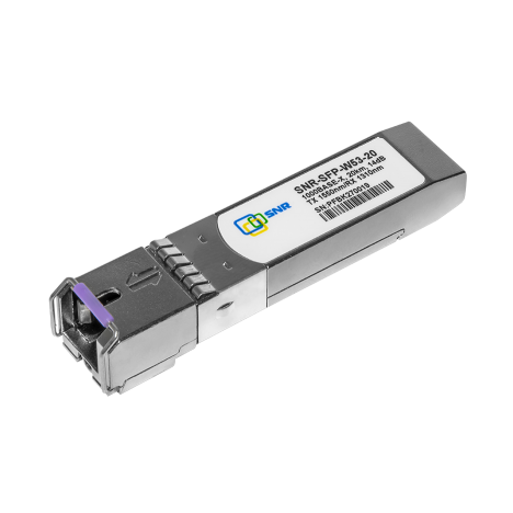  Модуль SFP WDM, дальность до  20км (14dB), 1550нм