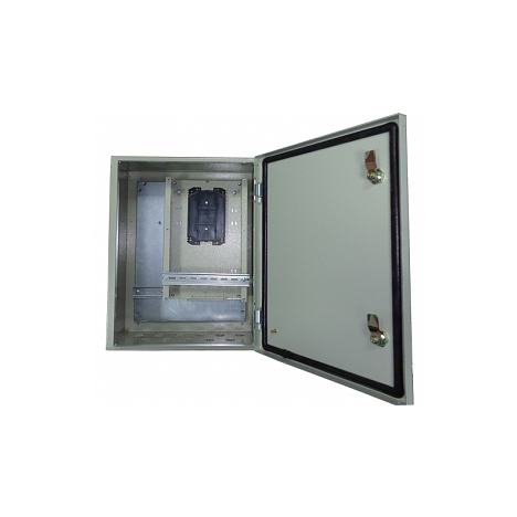 Металлический шкаф  с установленым оптическим кросом для PSW-2G-UPS