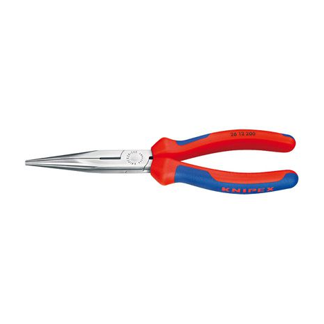 Плоские круглогубцы с режущими кромками Knipex KN-2612200