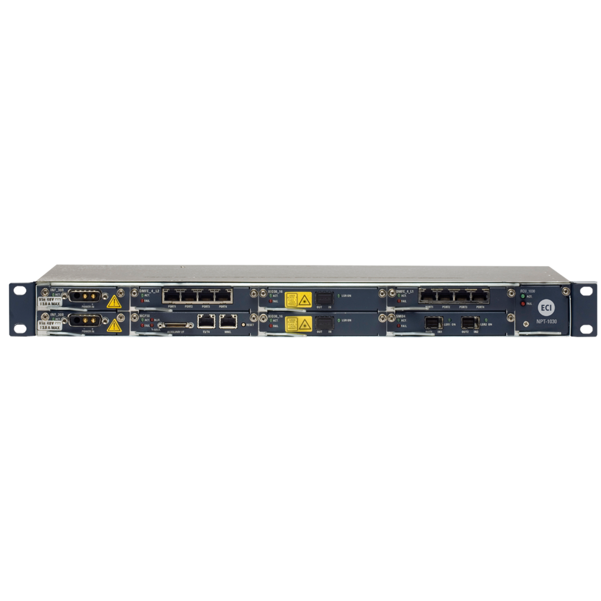 Мультисервисная платформа серии Neptune, 1U, 16x1G портов, 4x10G, питание DC