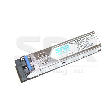 Модуль SFP 2.5G CWDM оптический, дальность до 40км  (18dB), 1330нм