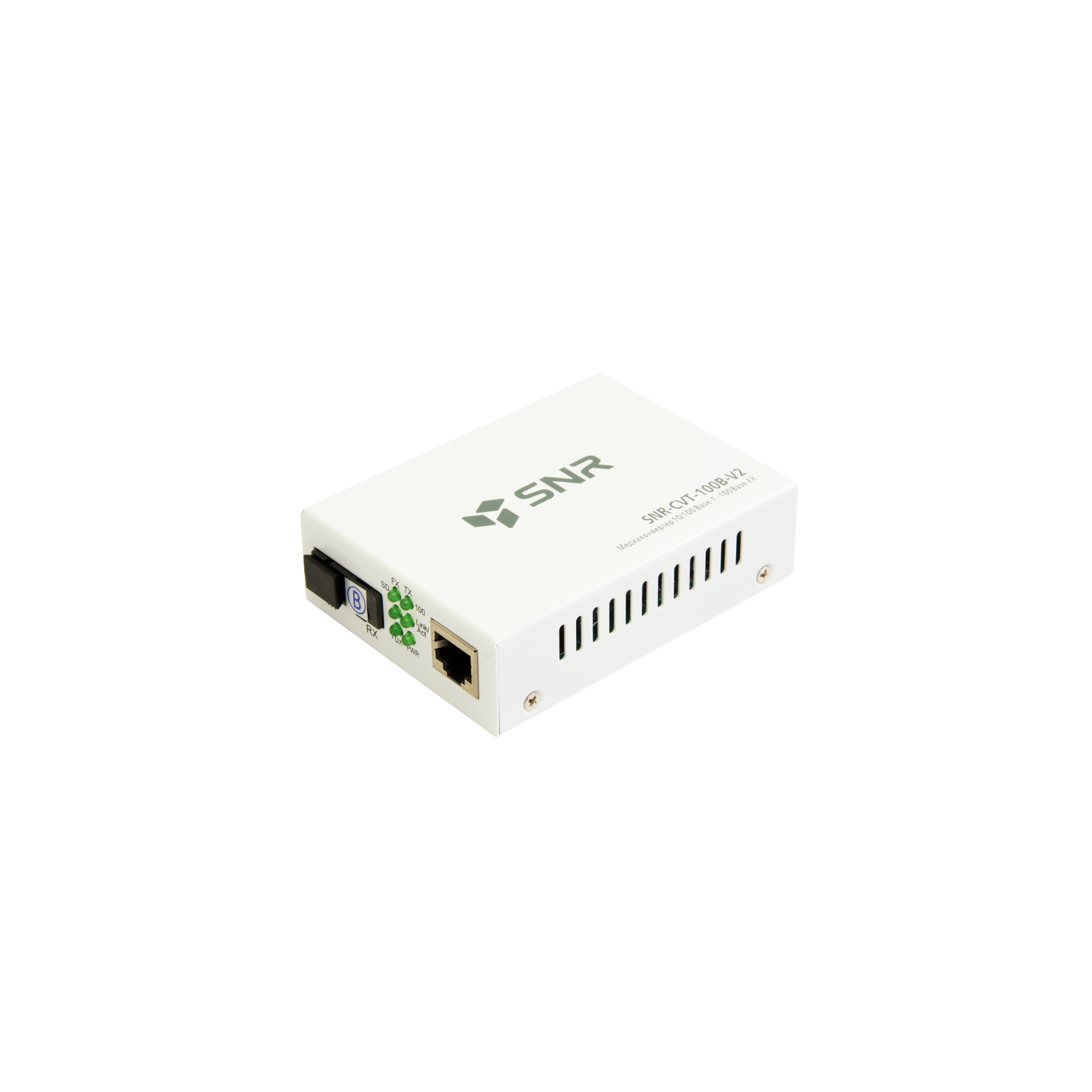 Медиаконвертер  10/100-Base-T / 100Base-FX, Tx/Rx: 1550/1310нм, V2